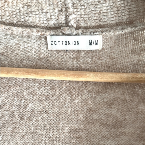 Beige Wool Housecoat Cardigan - Picture 4 of 6